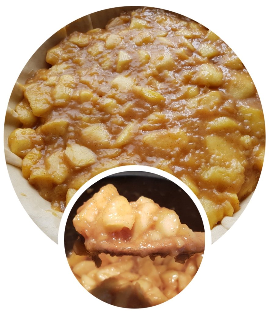 Préparation de la fameuse Apple Pie