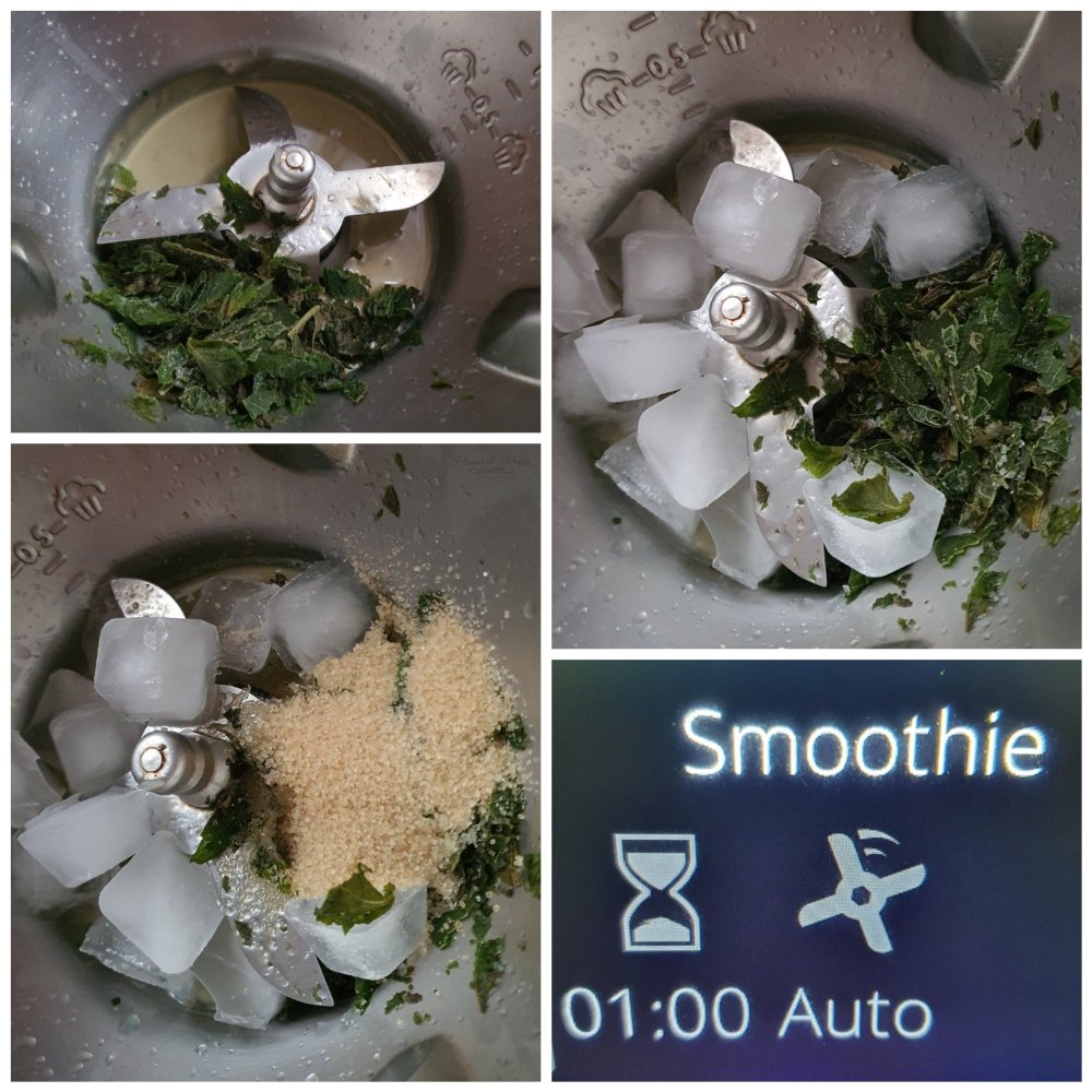 Préparation du "Lemon Mint"