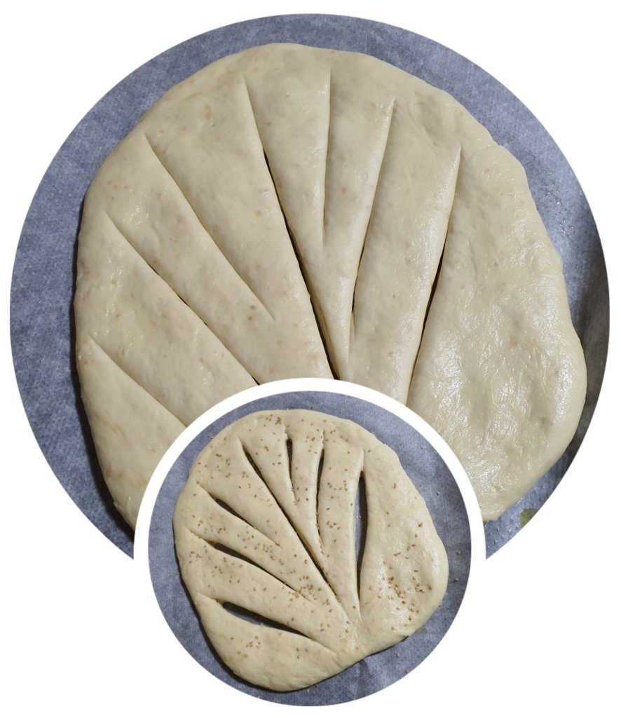Préparation de la Fougasse