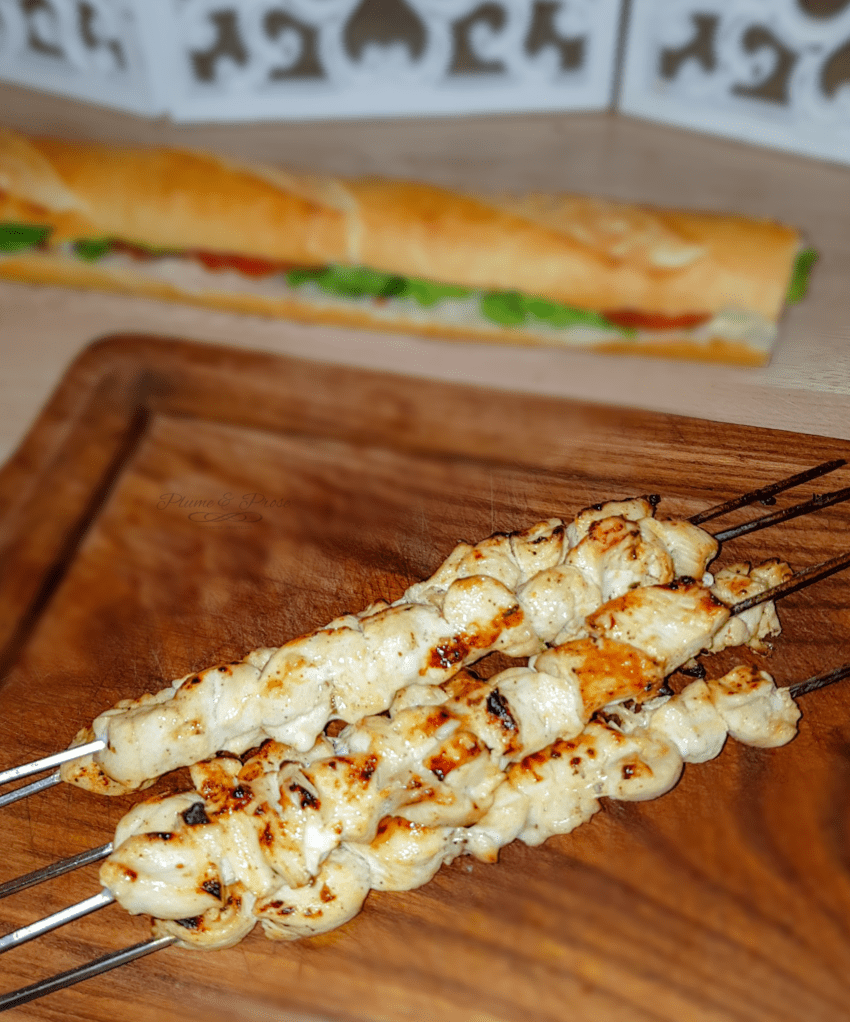 "Chich Taouk" ou les brochettes venues du Liban