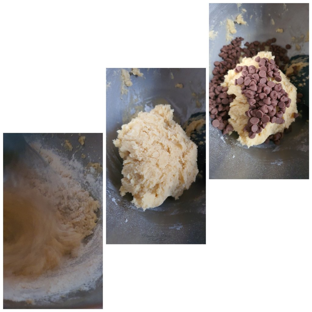 Préparation des cookies-sticks