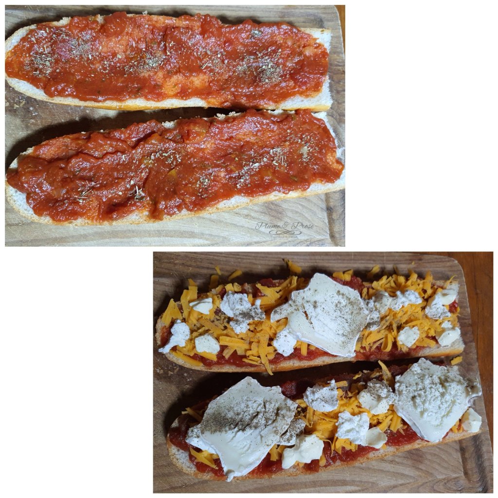 Préparation des baguet'zza