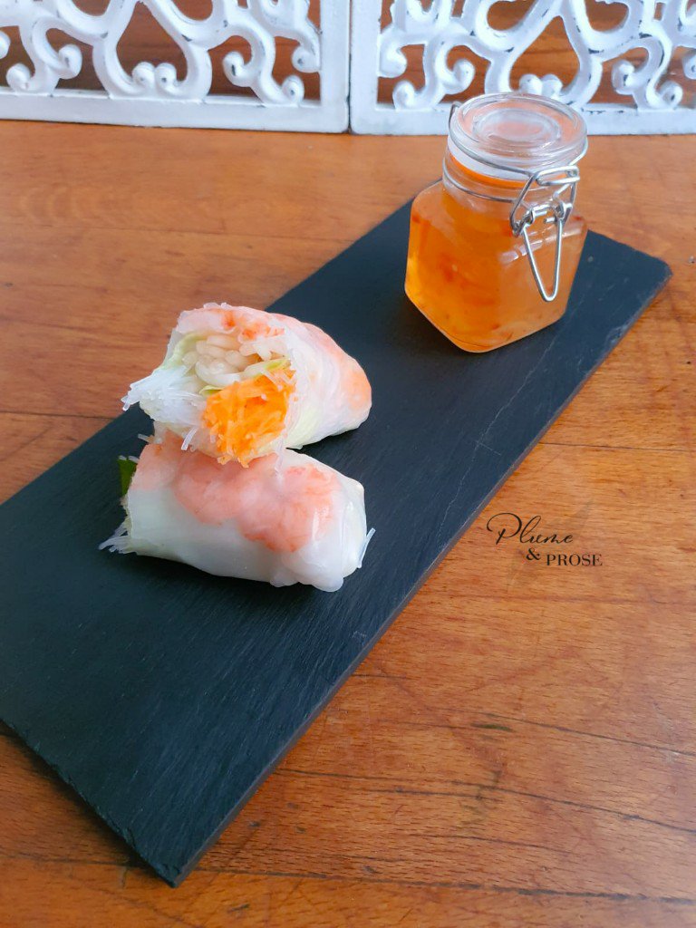 "Nueng" ou les Rouleaux de printemps laotiens