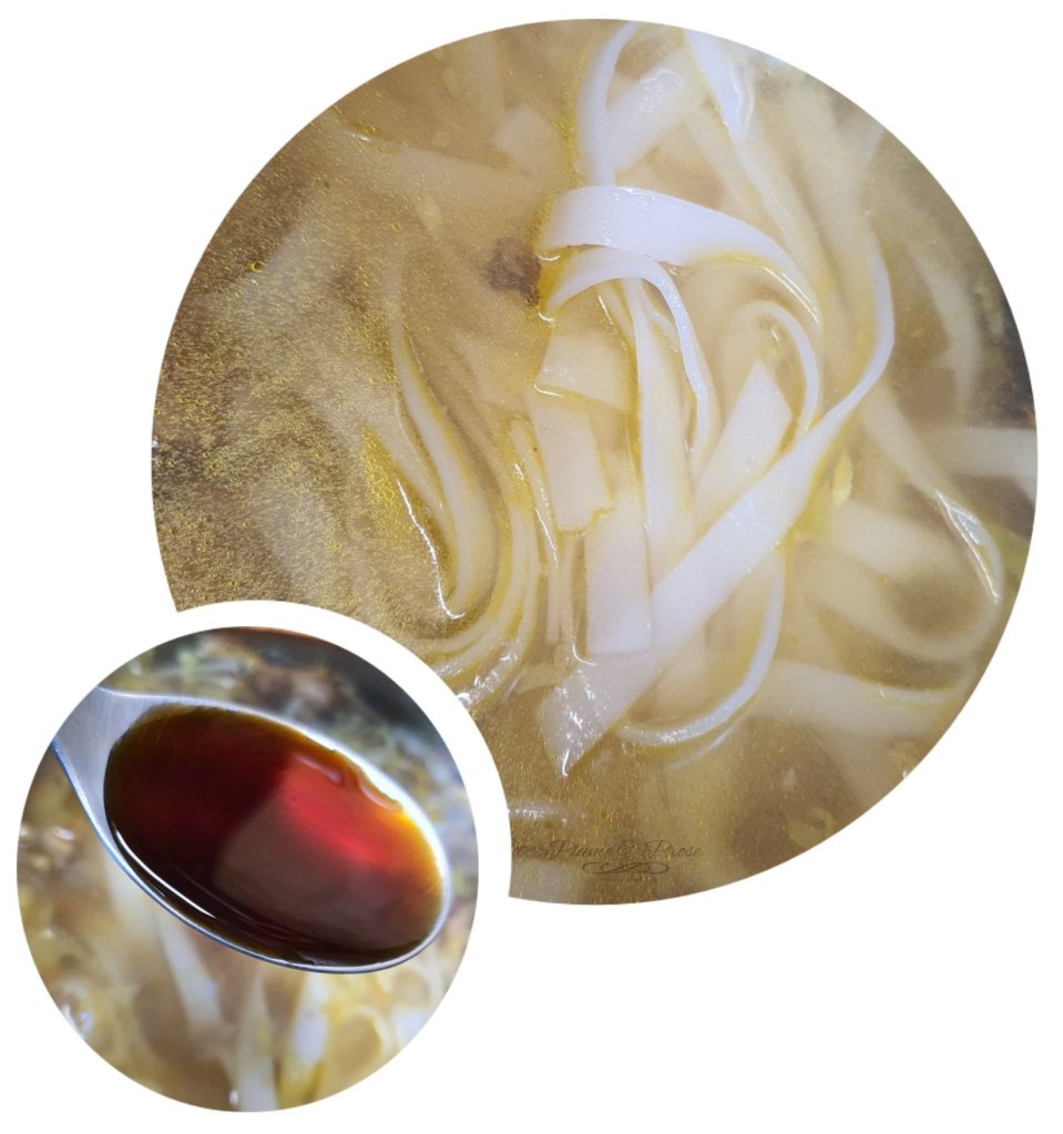 Préparation de la soupe de nouilles