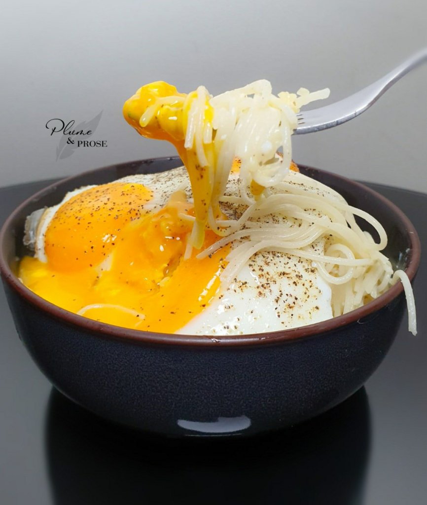 "Spaghetti au Comté et œufs à cheval" ou le délice du Chef Philippe Etchebest