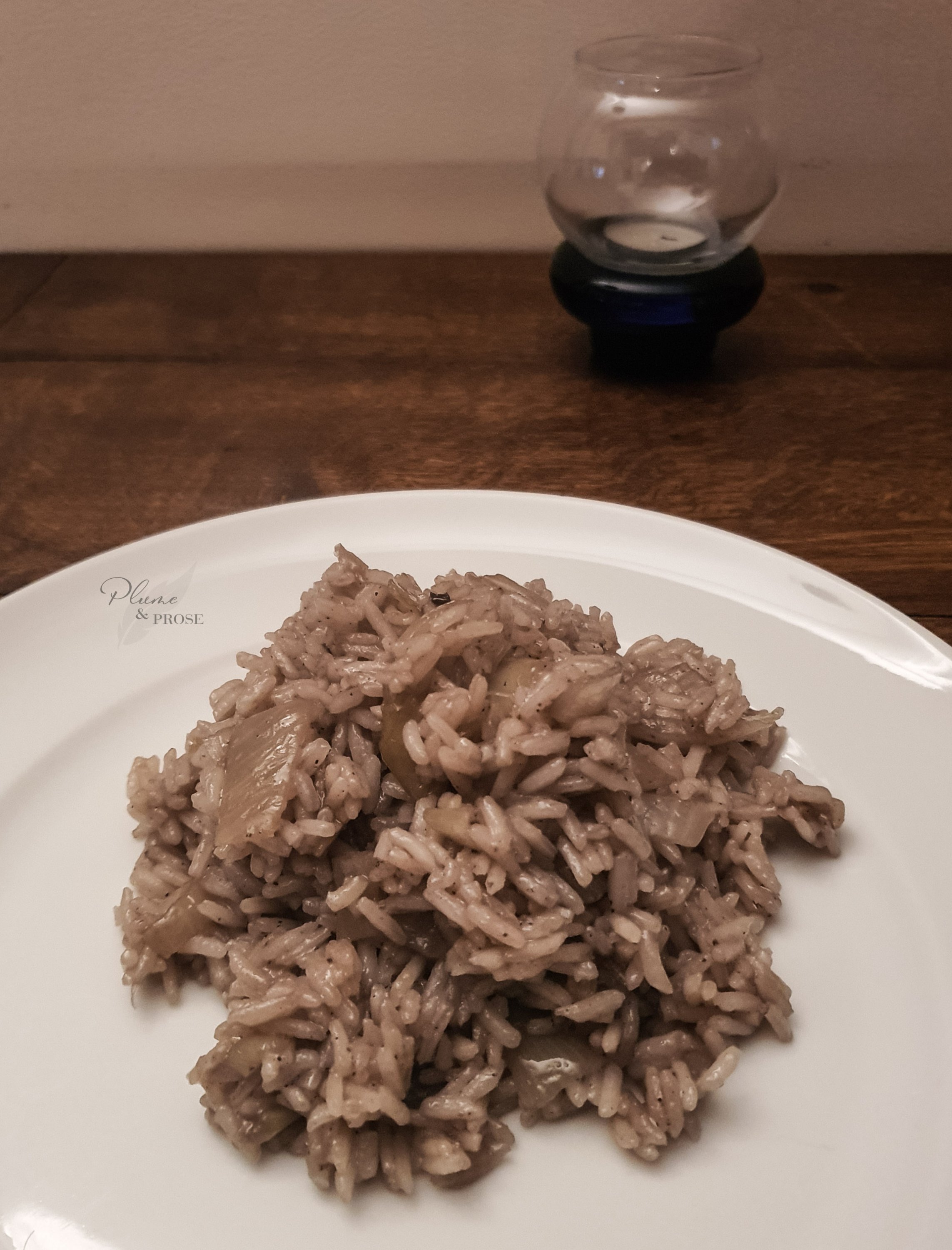"Riz Djon Djon" ou le riz haïtien aux champignons