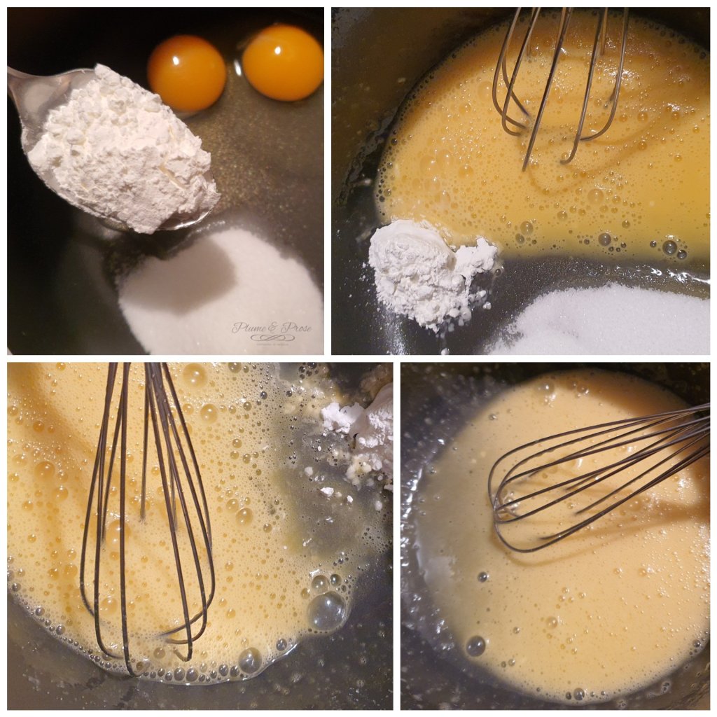 Préparation du curd passion