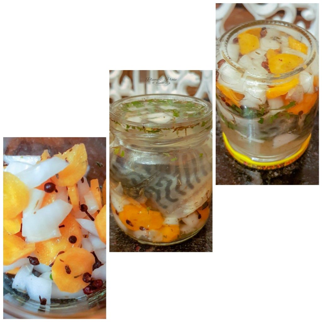 Préparation des rollmops