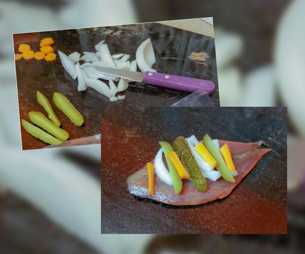 Préparation des rollmops
