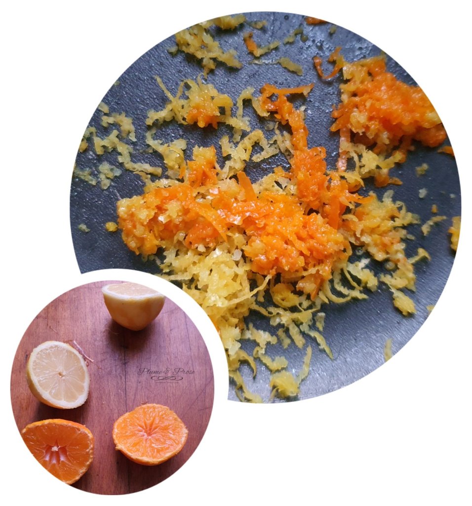 Préparation du Lemon Posset