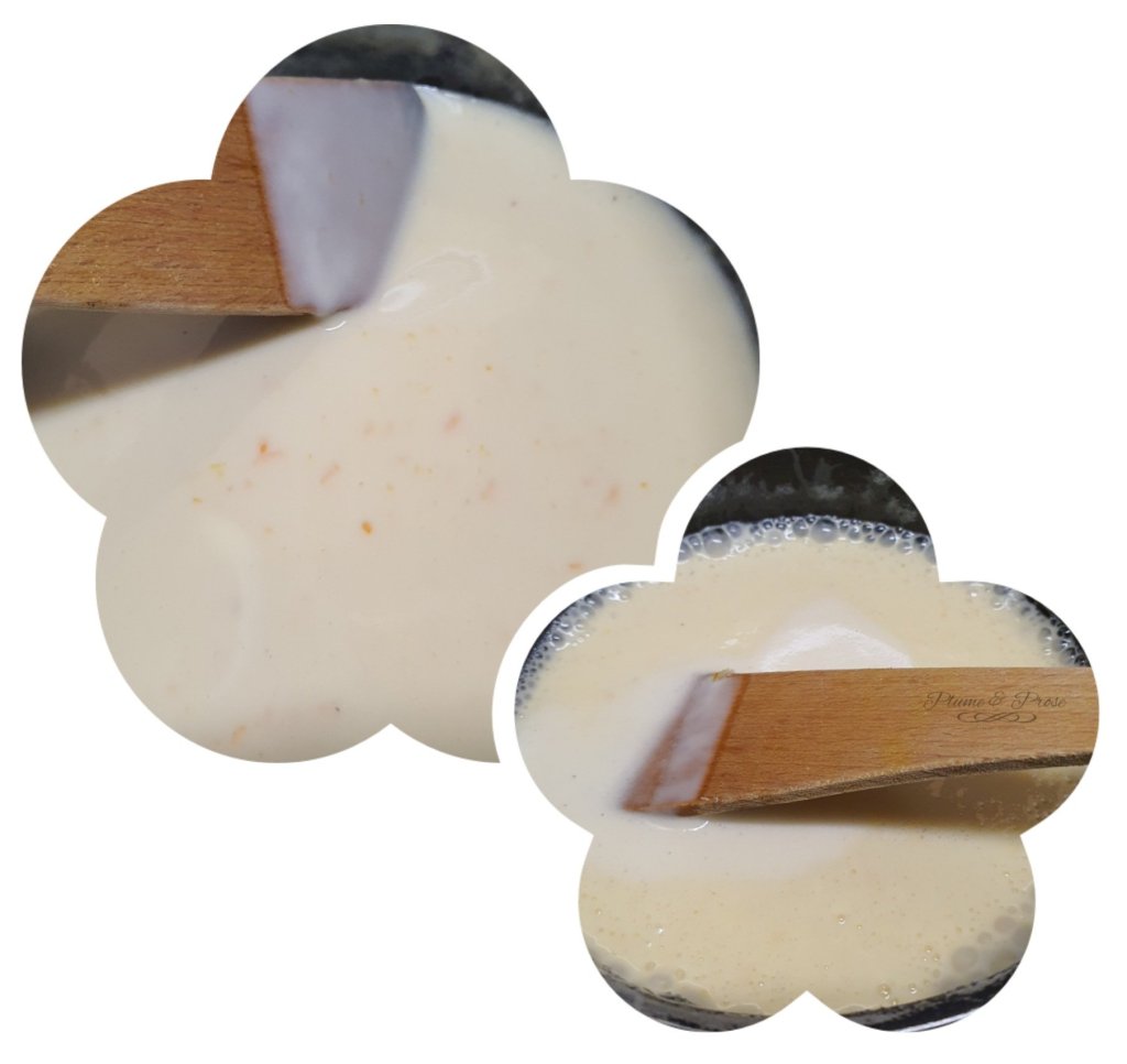 Préparation du Lemon Posset