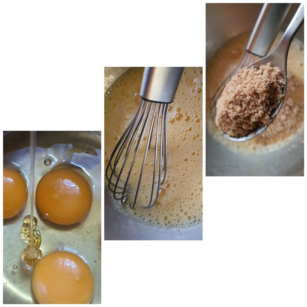 Préparation du Gâteau au chocolat à la purée de pommes