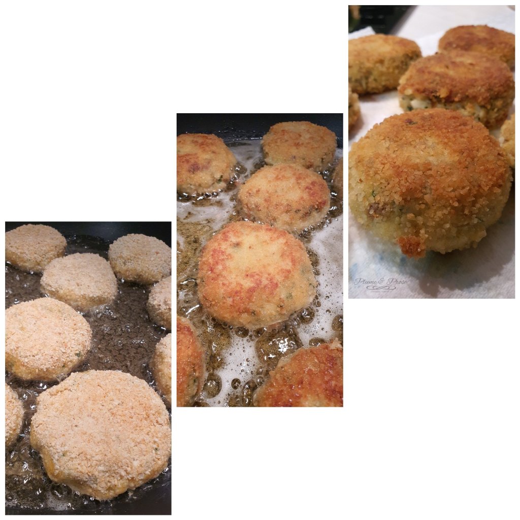 Préparation des croquettes de Cabillaud