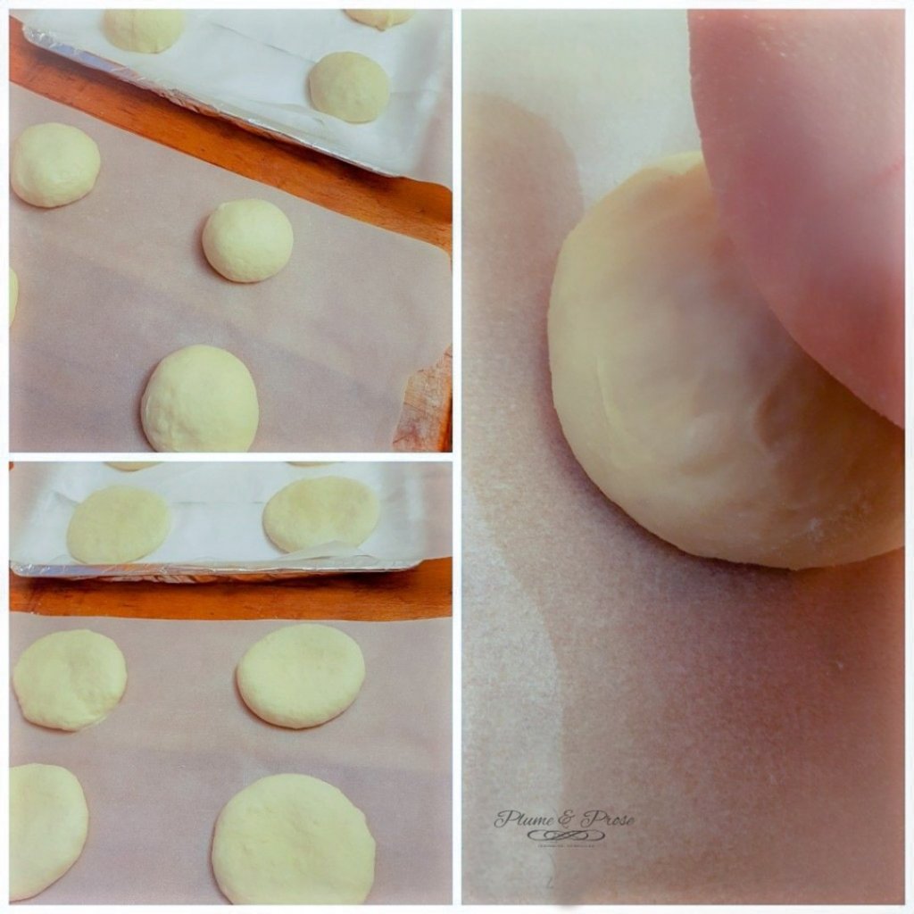 Préparation des petits pains, sans pétrissage, au Lben