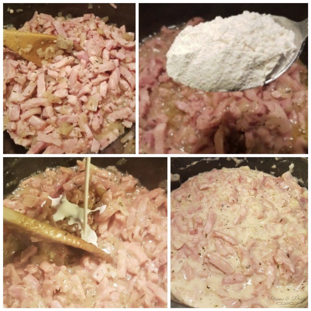 Préparation de la Tartiflette en Robe des champs