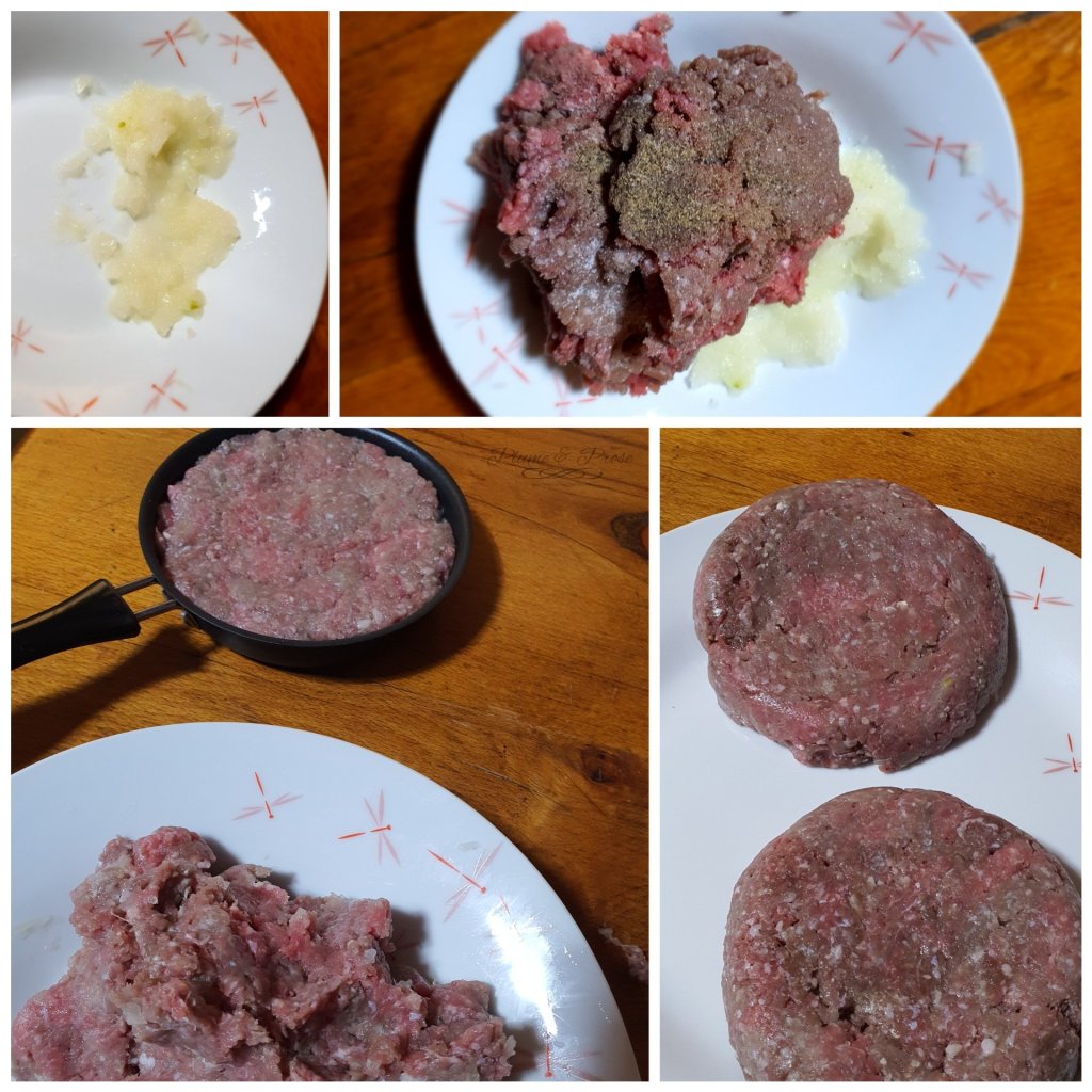 Préparation du loco moco