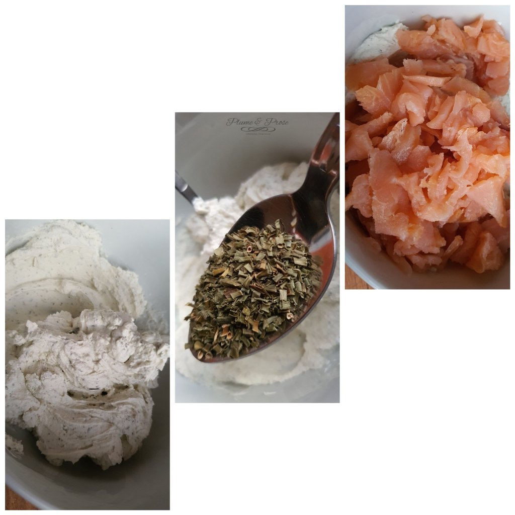Préparation du Pâté au Saumon et Fromage Crémeux Estonien