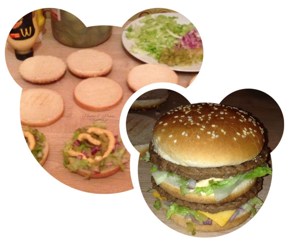 Préparation du Big Mac