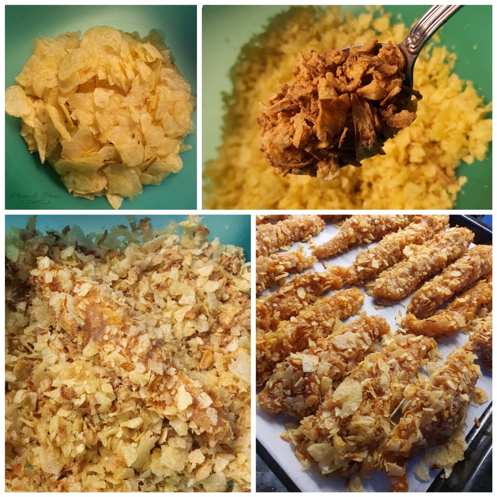 Préparation des Chicken Tenders Crispy