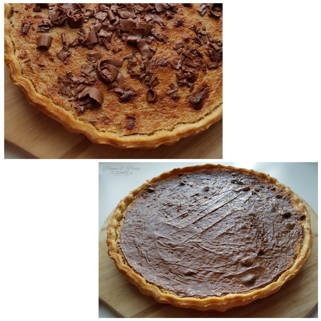 Préparation de la banana pie