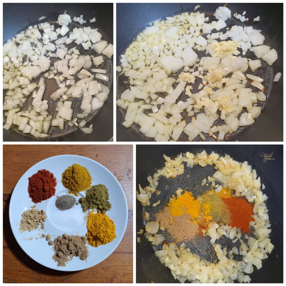 Préparation du dhal de lentilles