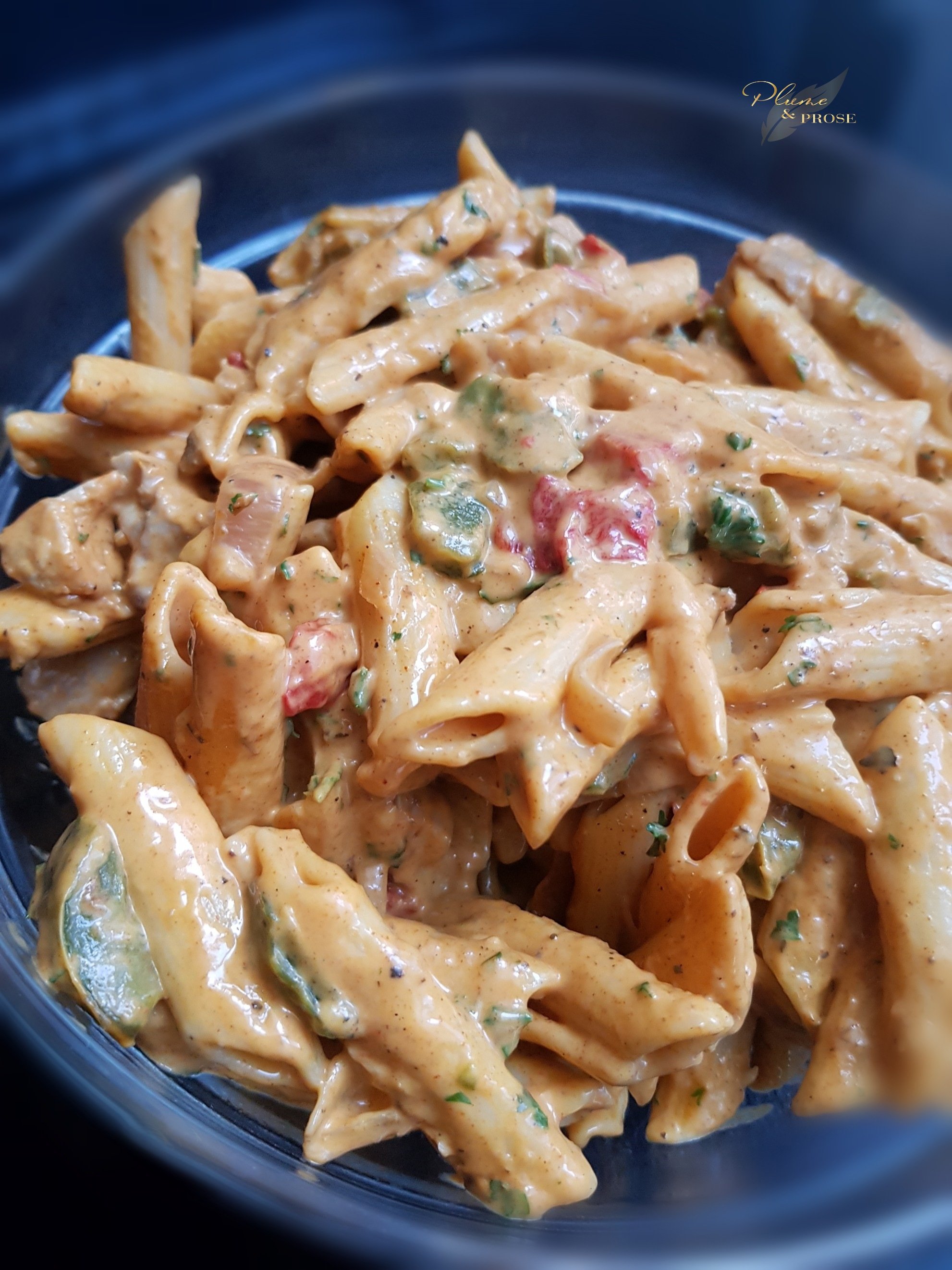 Cédez à l'onctuosité des "Creamy Chicken Fajita Pasta"