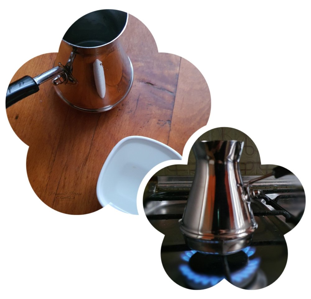 Préparation du café serbe