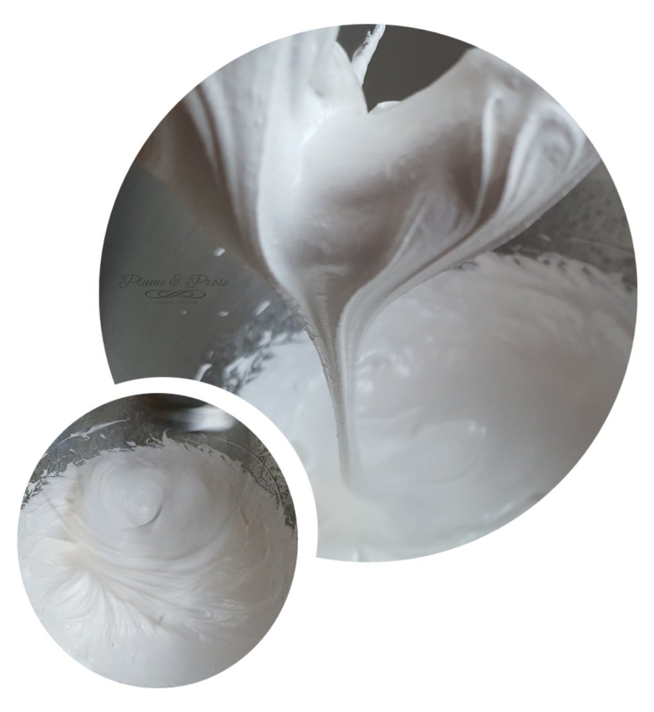 Préparation des meringues