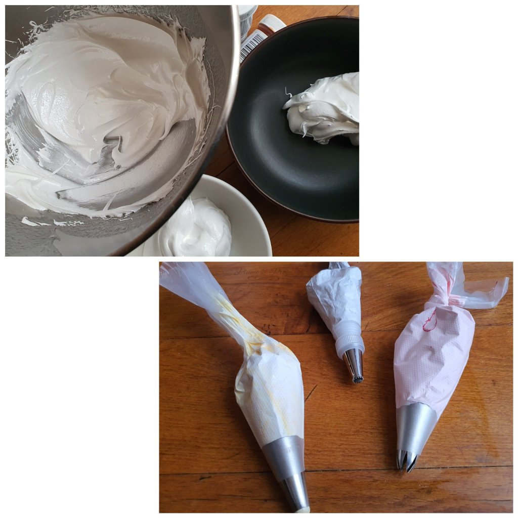 Préparation des meringues