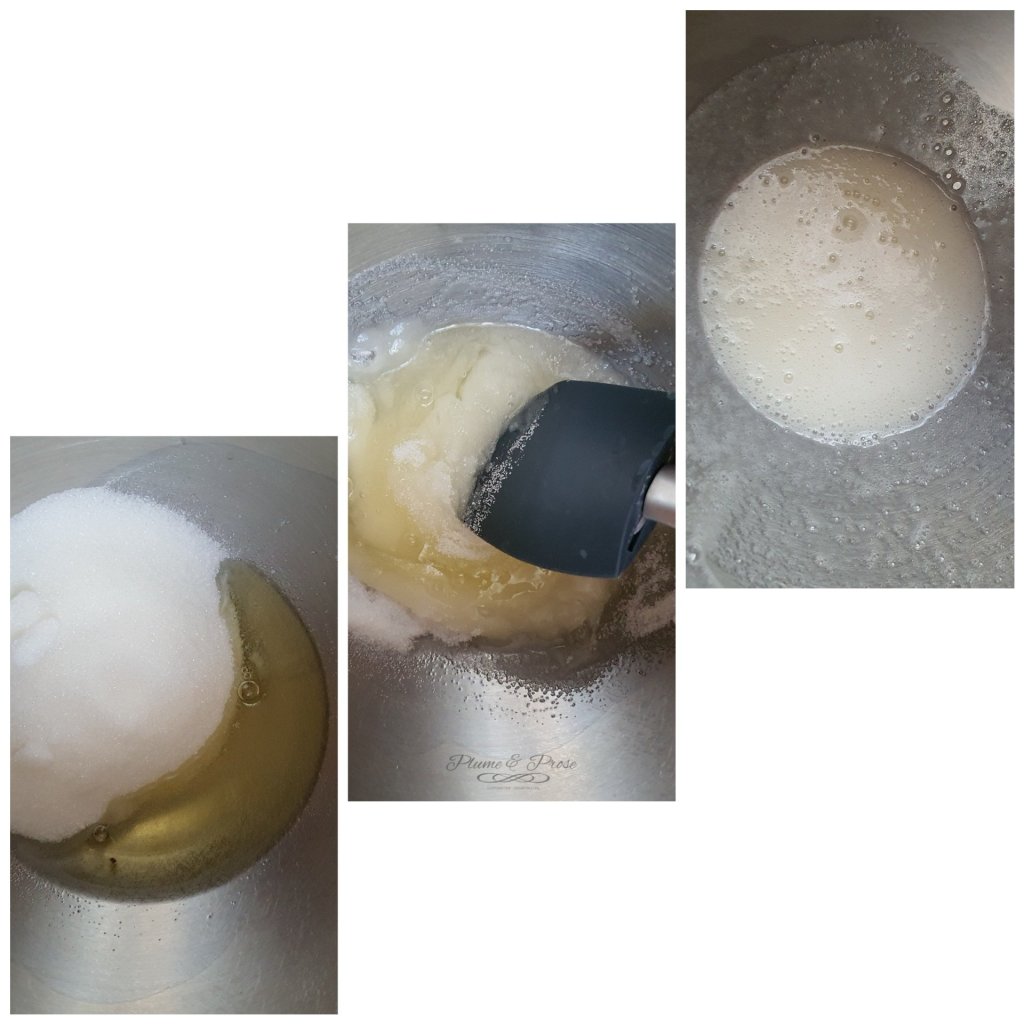 Préparation des meringues