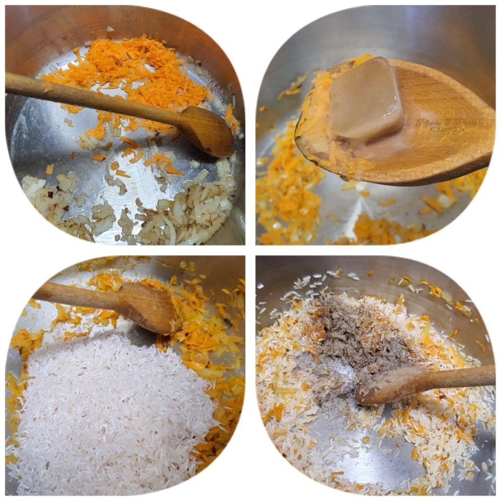 Préparation du Riz Amarillo
