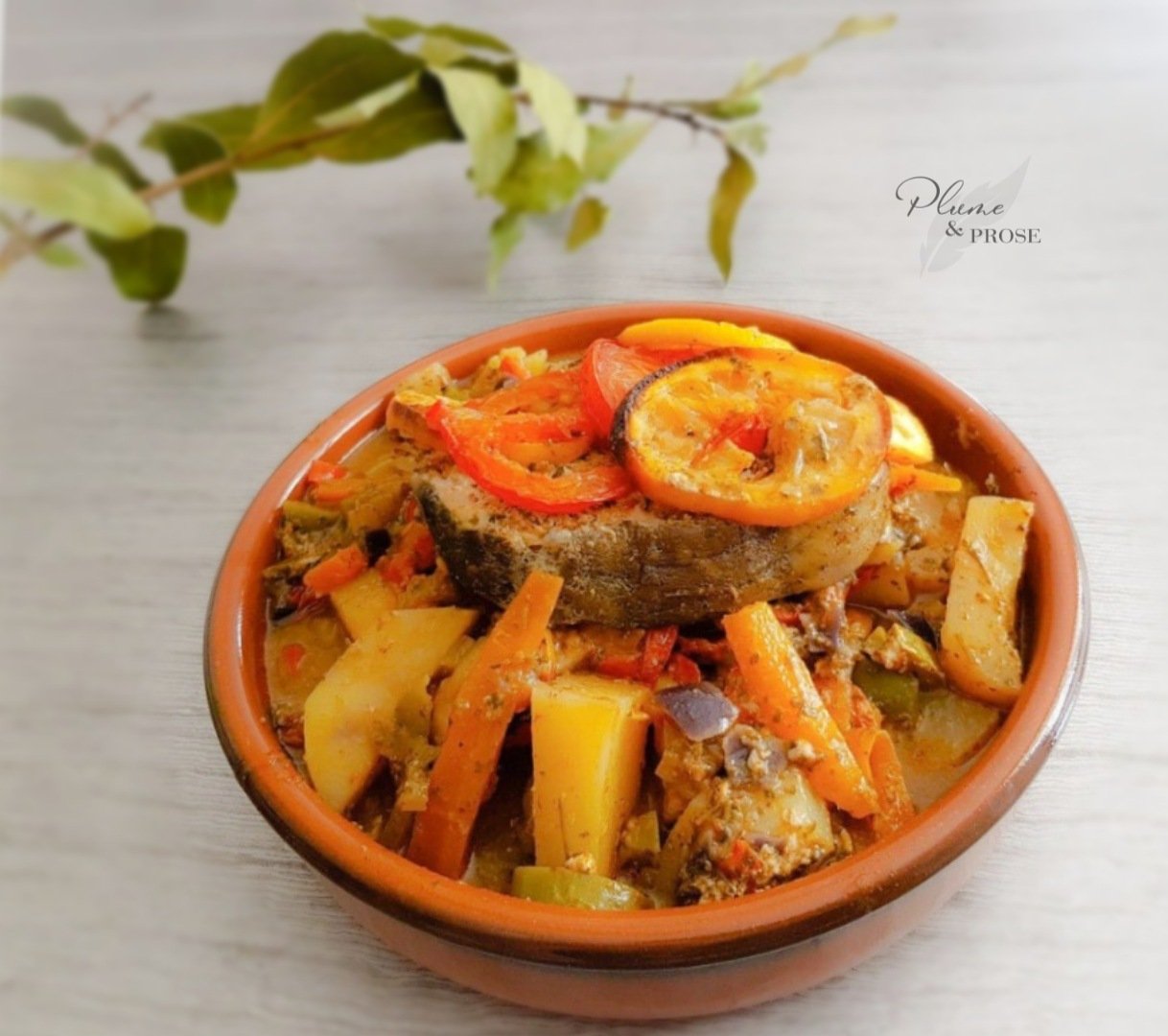 "Tajine de la Corniche" ou le tajine de darne au four