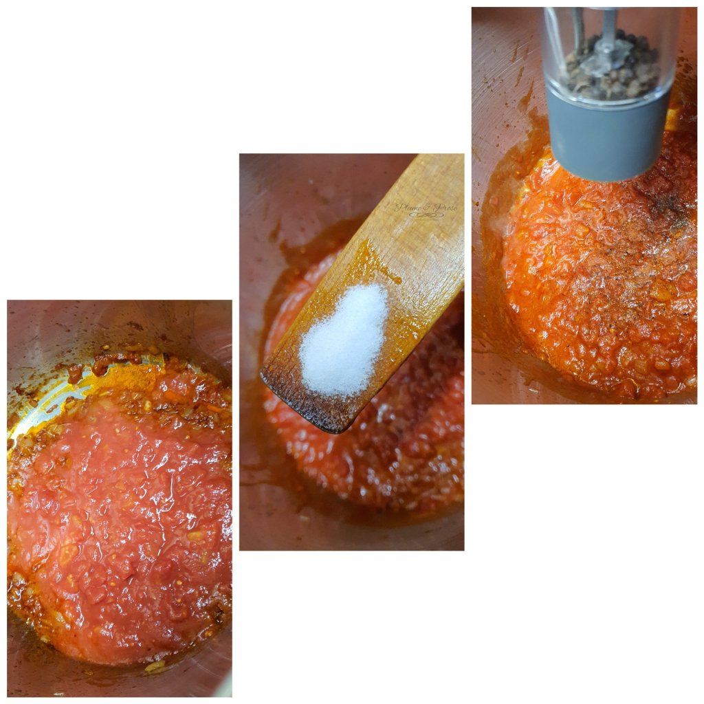 Préparation du "Berghol bel banadora" (boulghour à la tomate syrien)