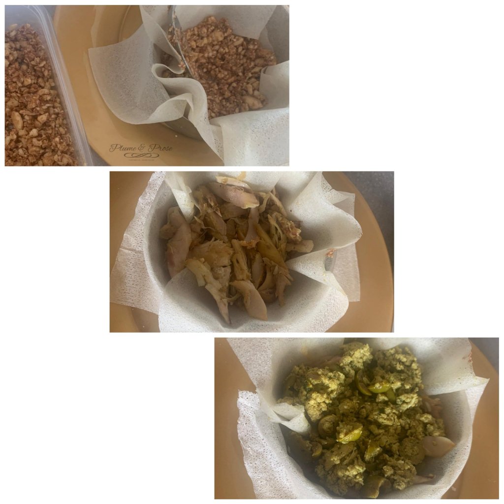 Préparation des pastillas au poulet