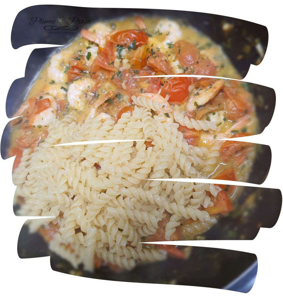 Préparation des Torsettes aux crevettes