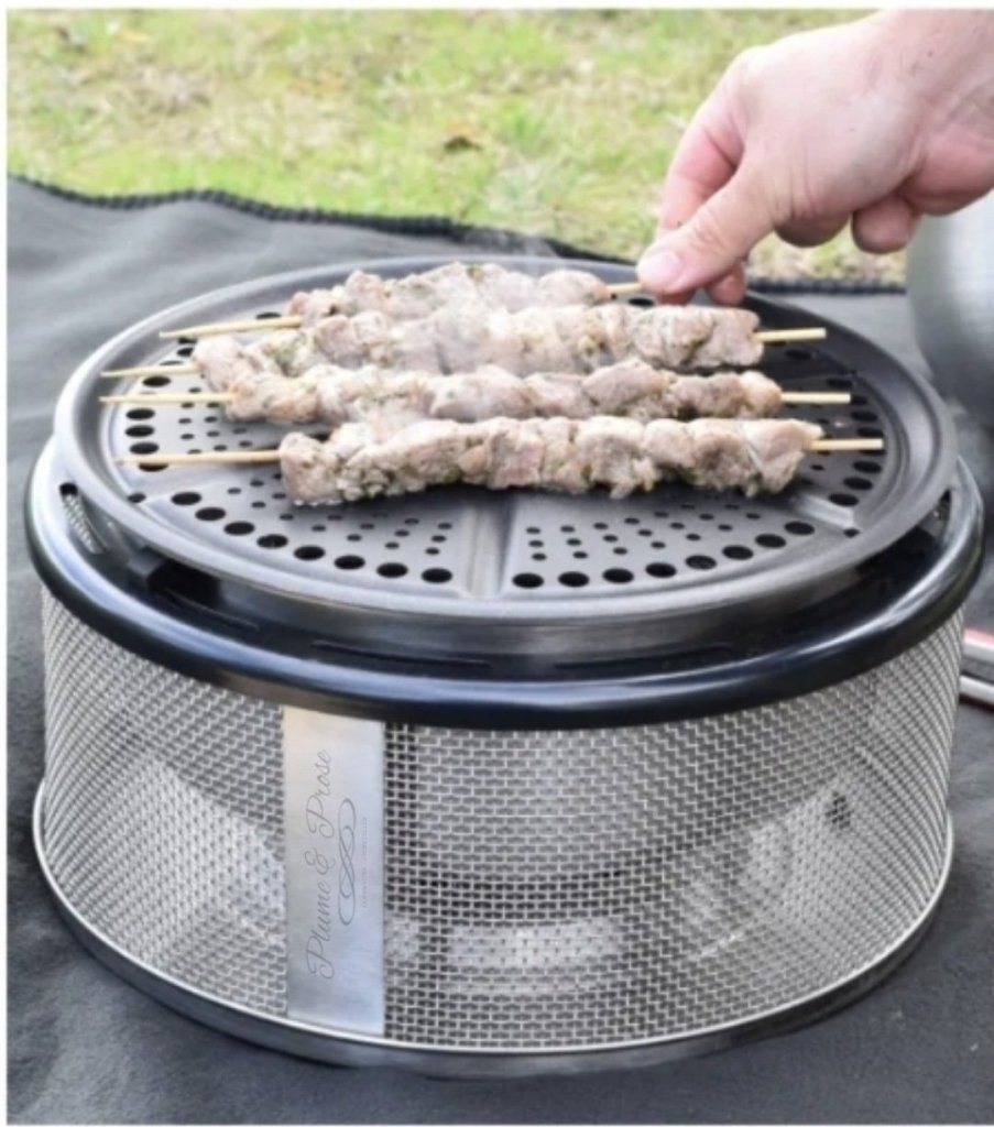 Préparation des brochettes de foie
