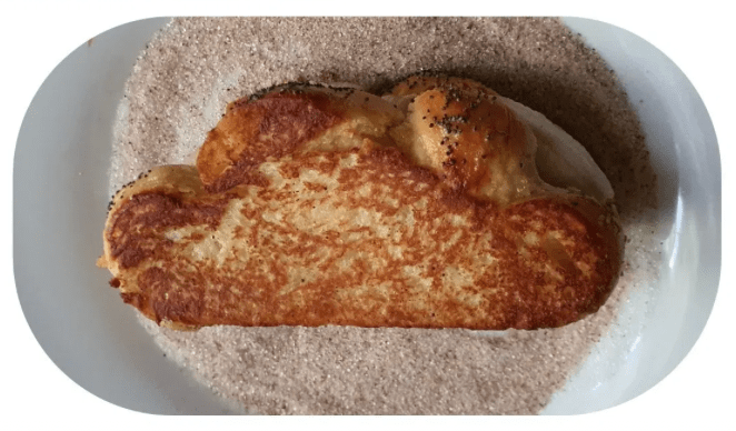 Préparation du Toast Gourmand de Disneyland