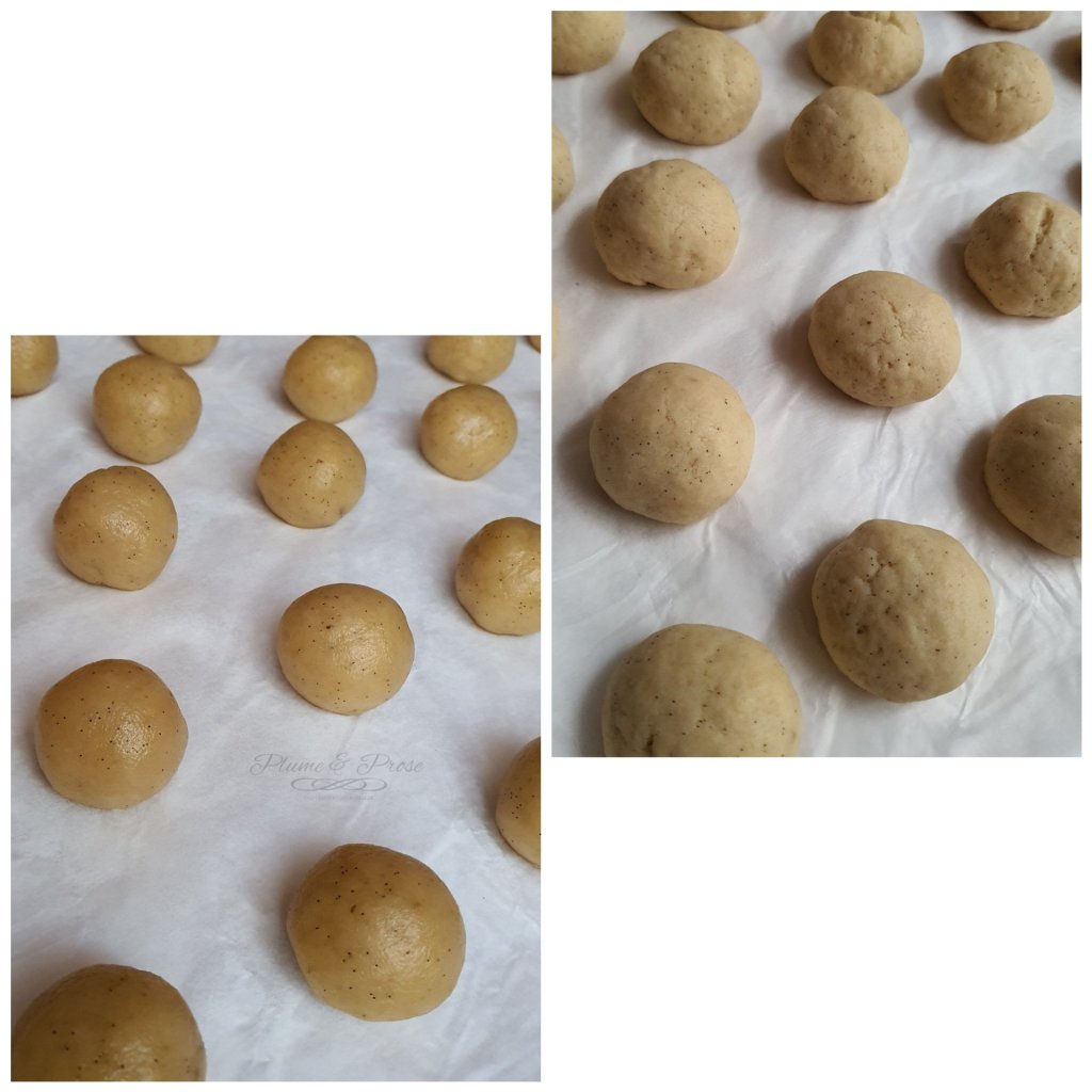 Préparation des Boules Fraise-Coco ou le Gâteau 3 en 1