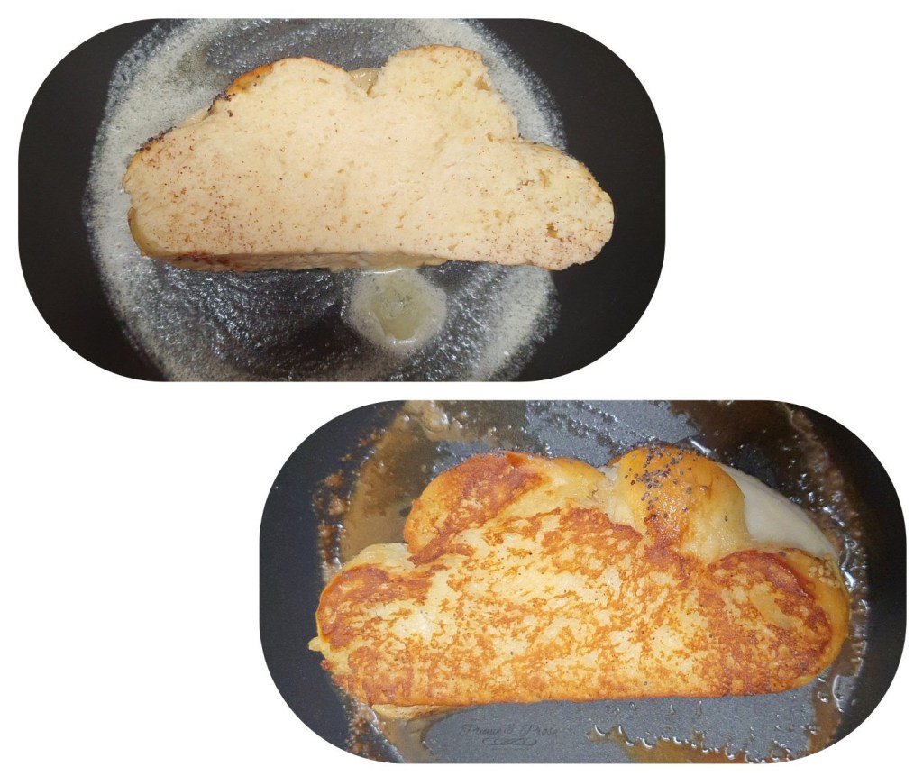 Préparation du Toast Gourmand de Disneyland