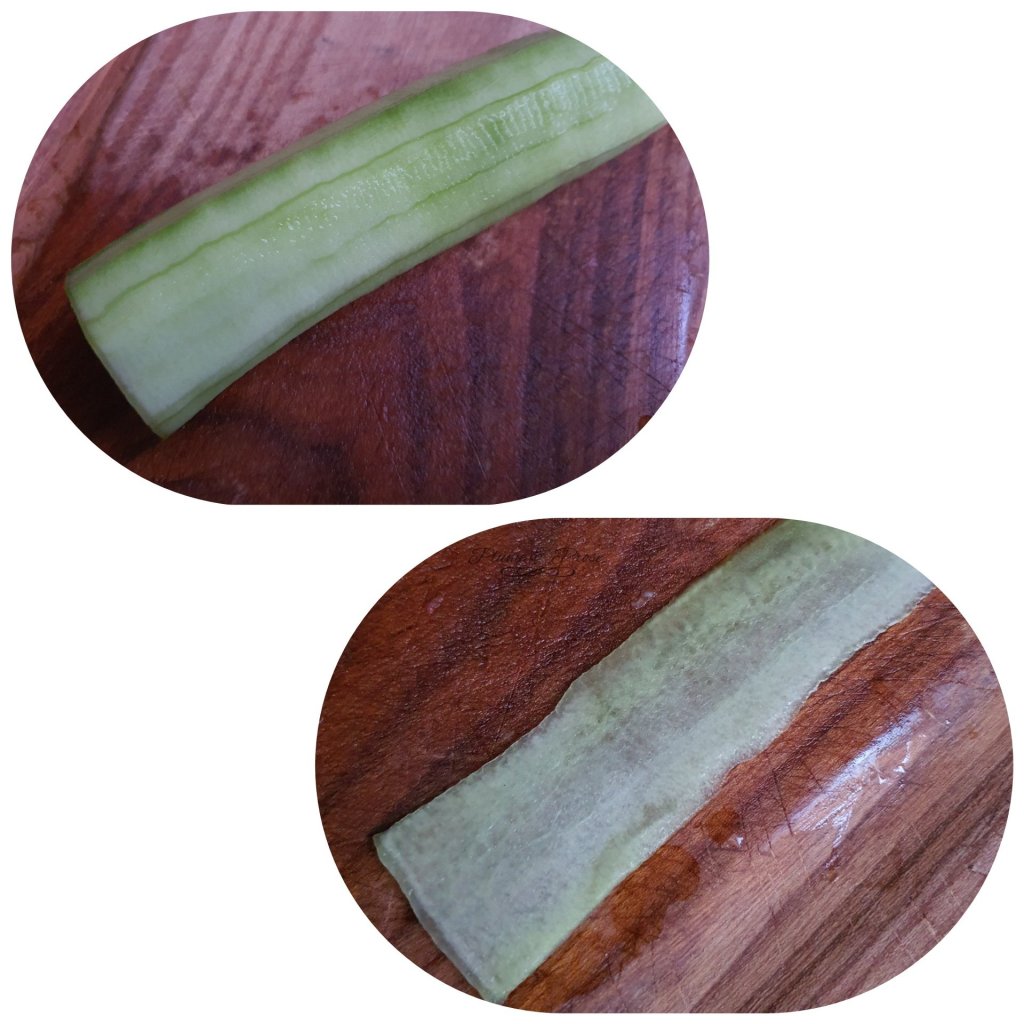 Préparation des Maki-Concombre