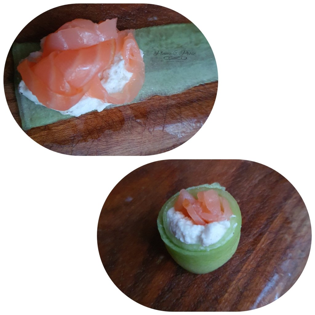 Préparation des Maki-Concombre