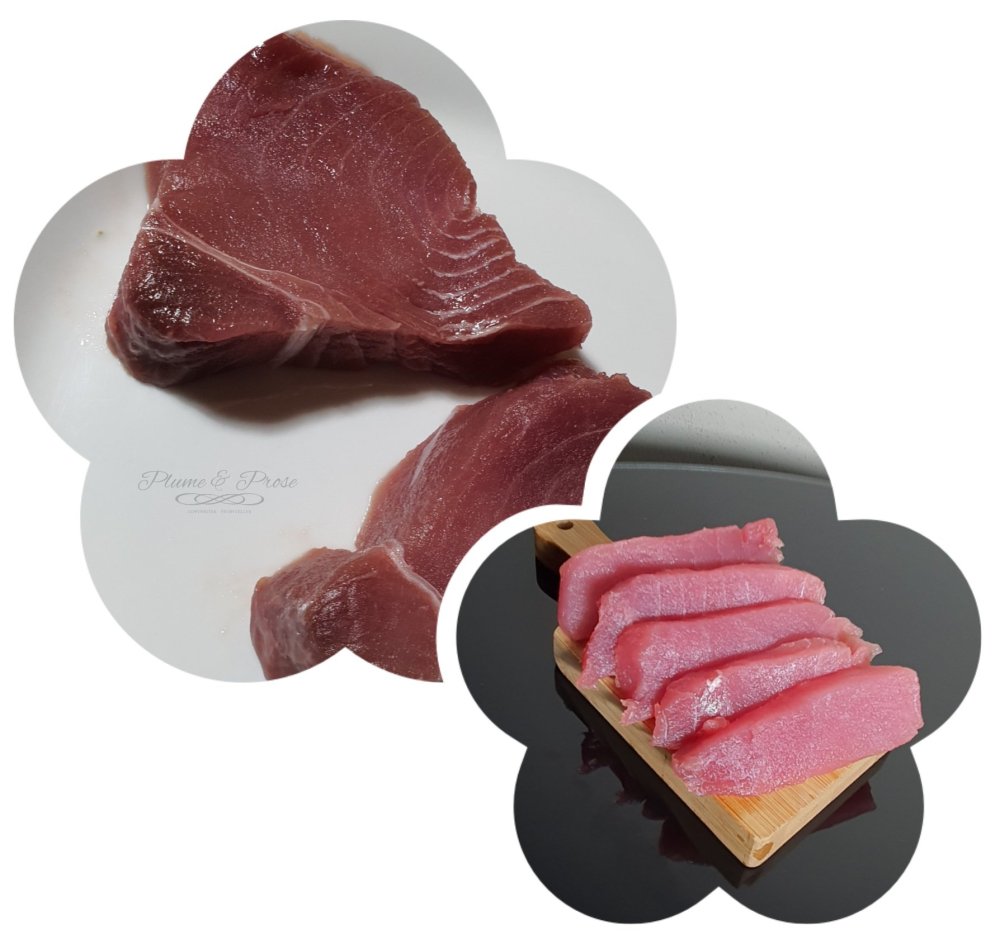 Préparation des sashimi
