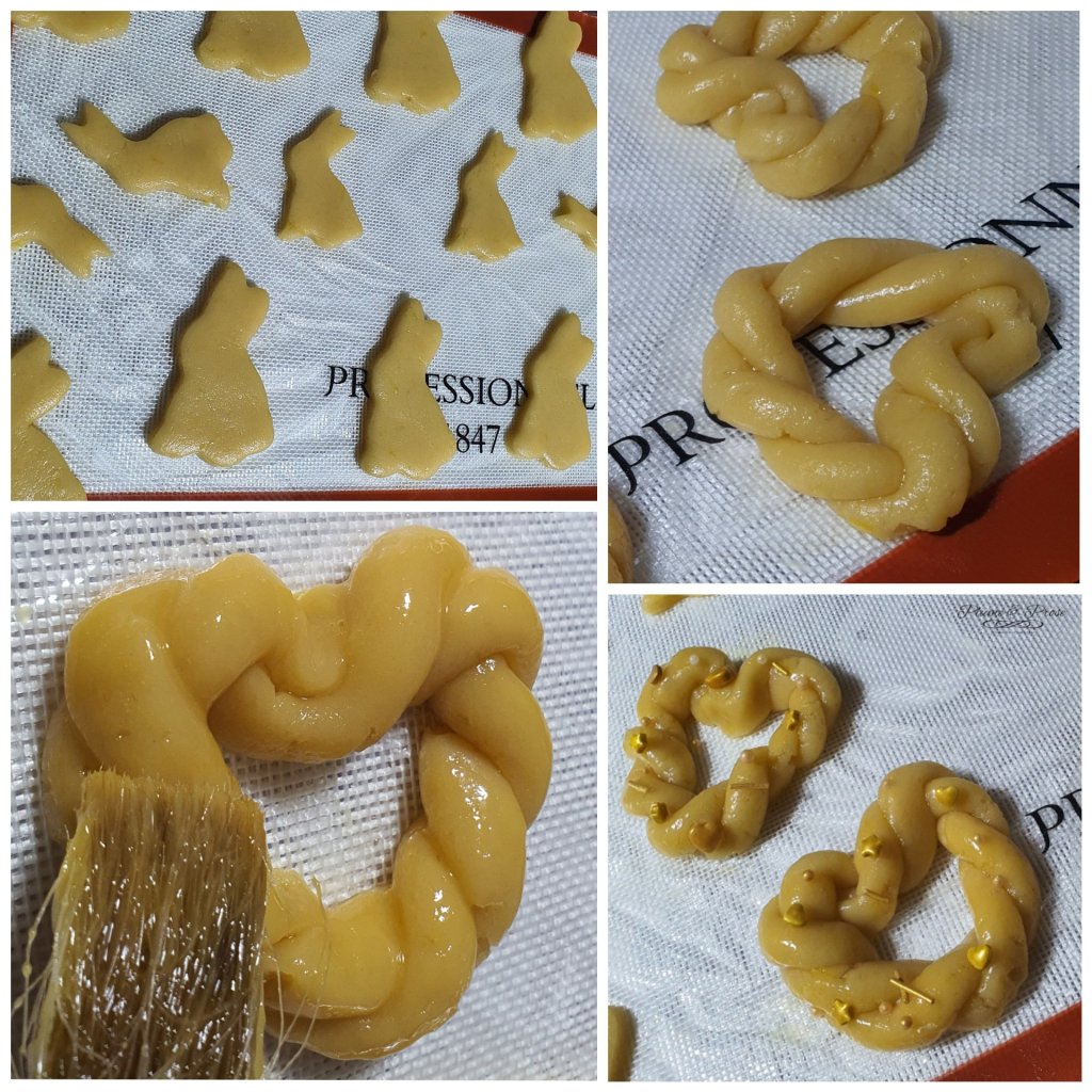 Préparation du "Cuddura" ou le Biscuit italien de Pâques