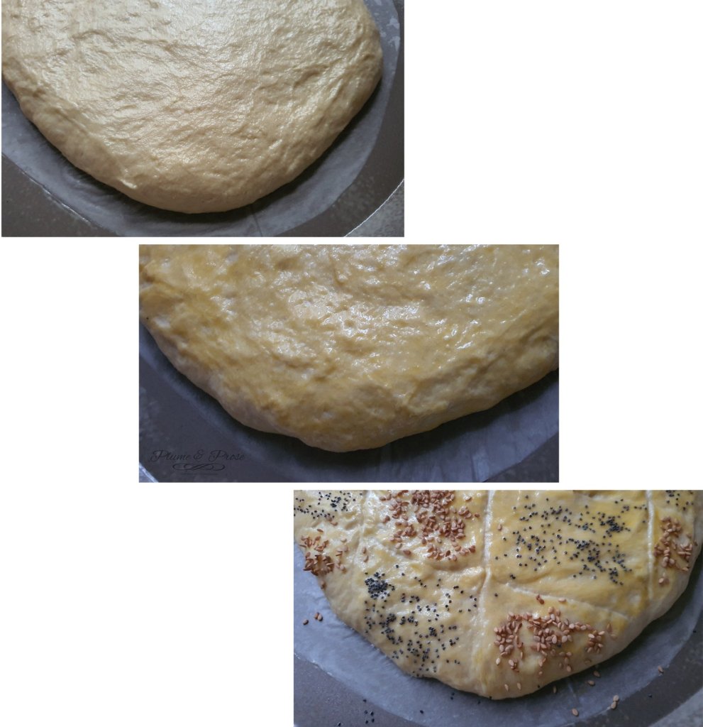 Préparation du "Khobz Mbesses"