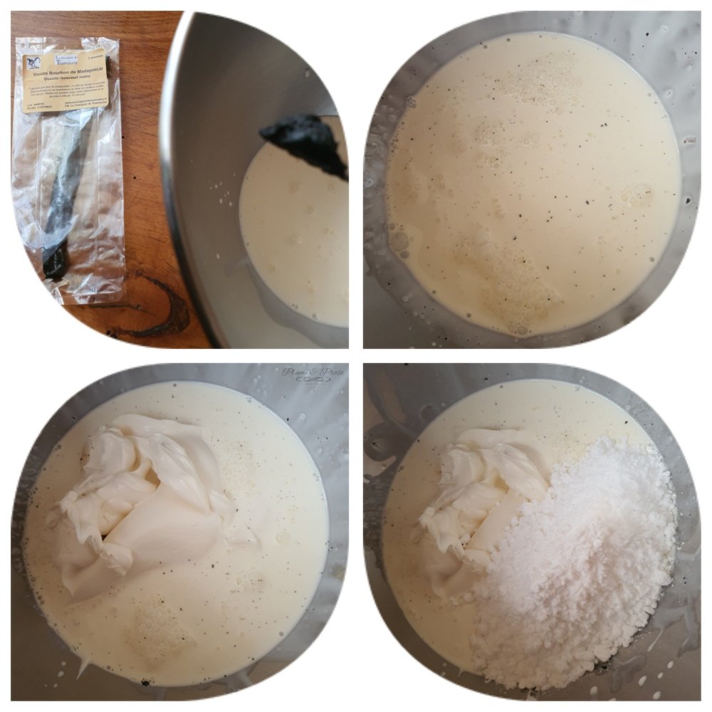 Préparation de la charlotte pommes-caramel