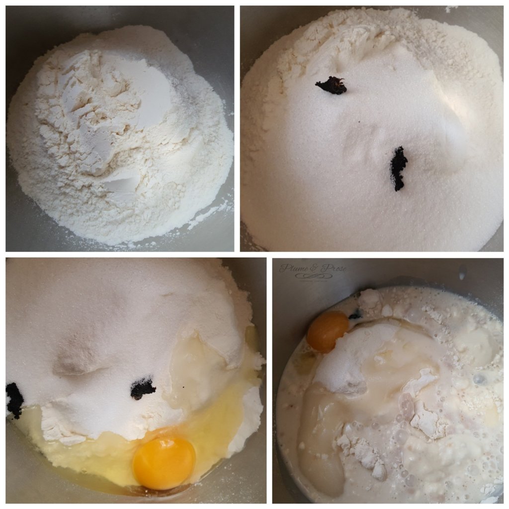 Préparation de la brioche au Petit-Lait
