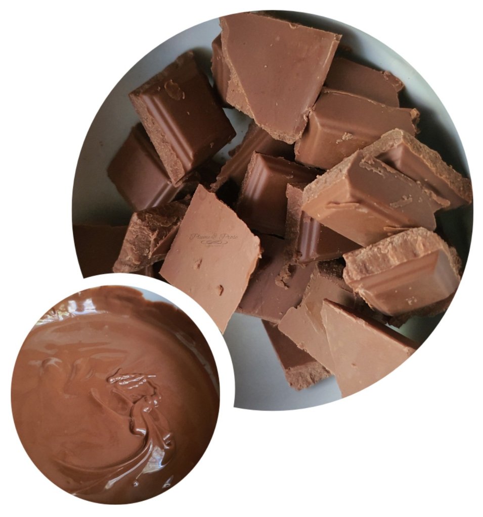 Préparation des Tartelettes au chocolat praliné et aux éclats de pralin