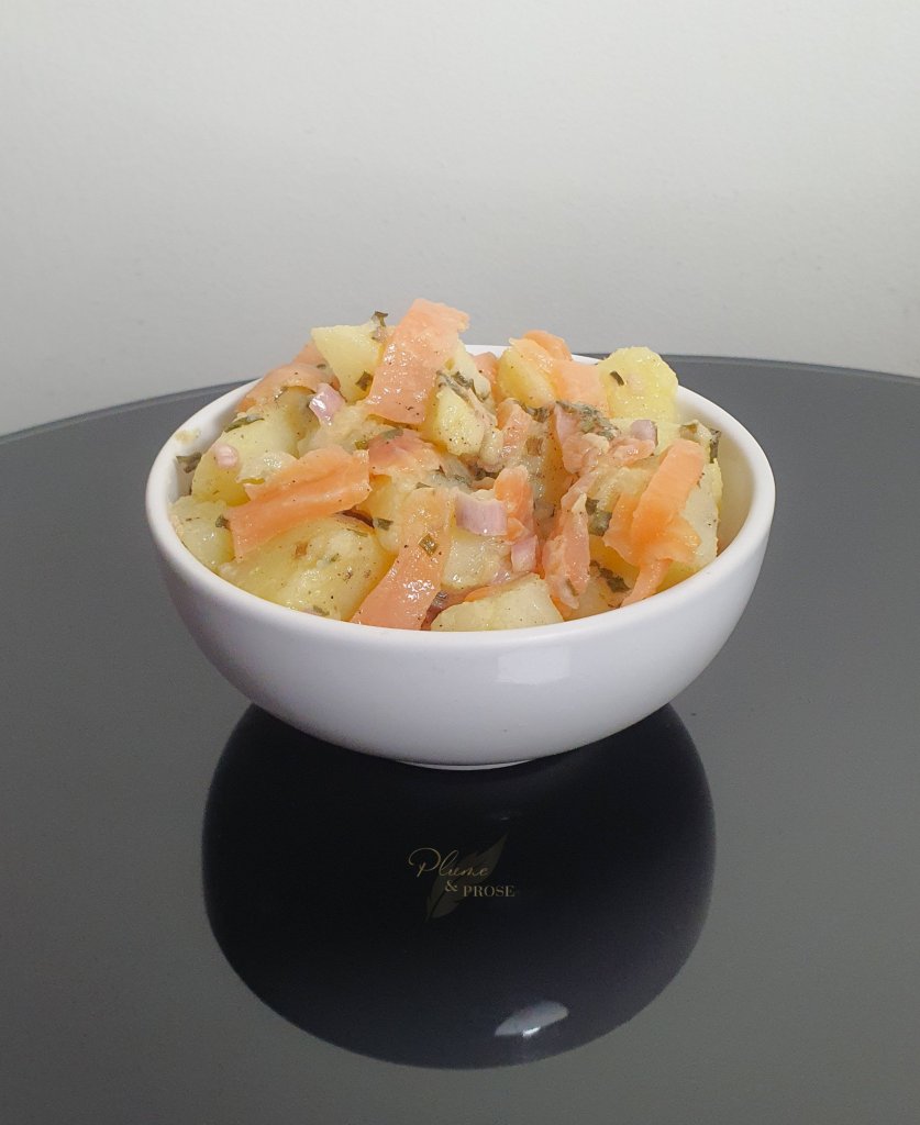 Faites le plein de Saveurs avec cette Salade de Pommes de terre au Saumon