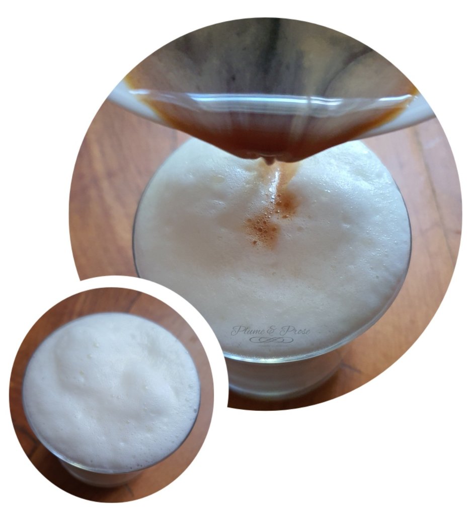 Préparation du Latte Macchiato