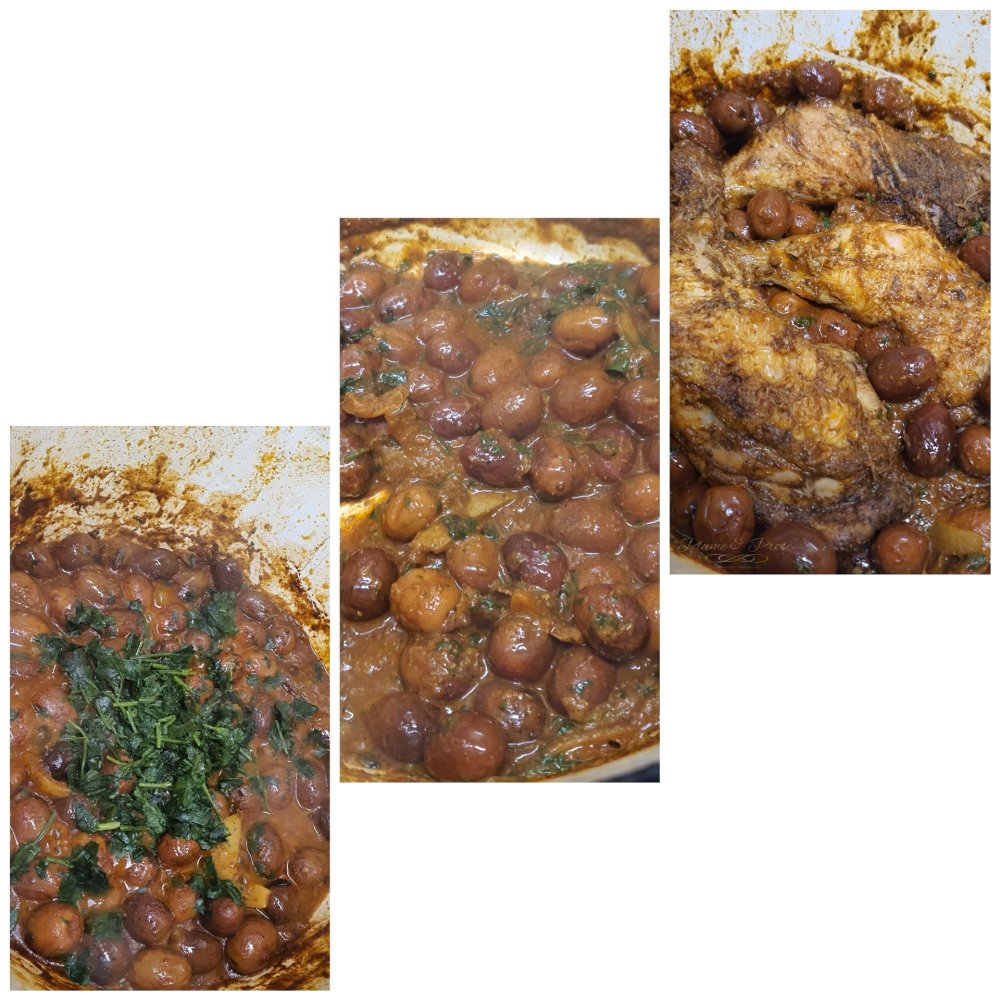 Préparation du Tajine de Jackie